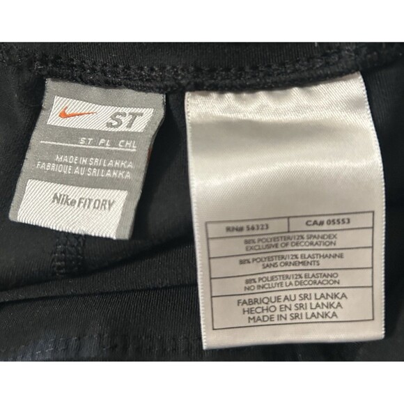 Nike Fit Dry Women’s Tall Small  Black Athletic Bootcut Pants Gym Yoga Running - Picture 5 of 6